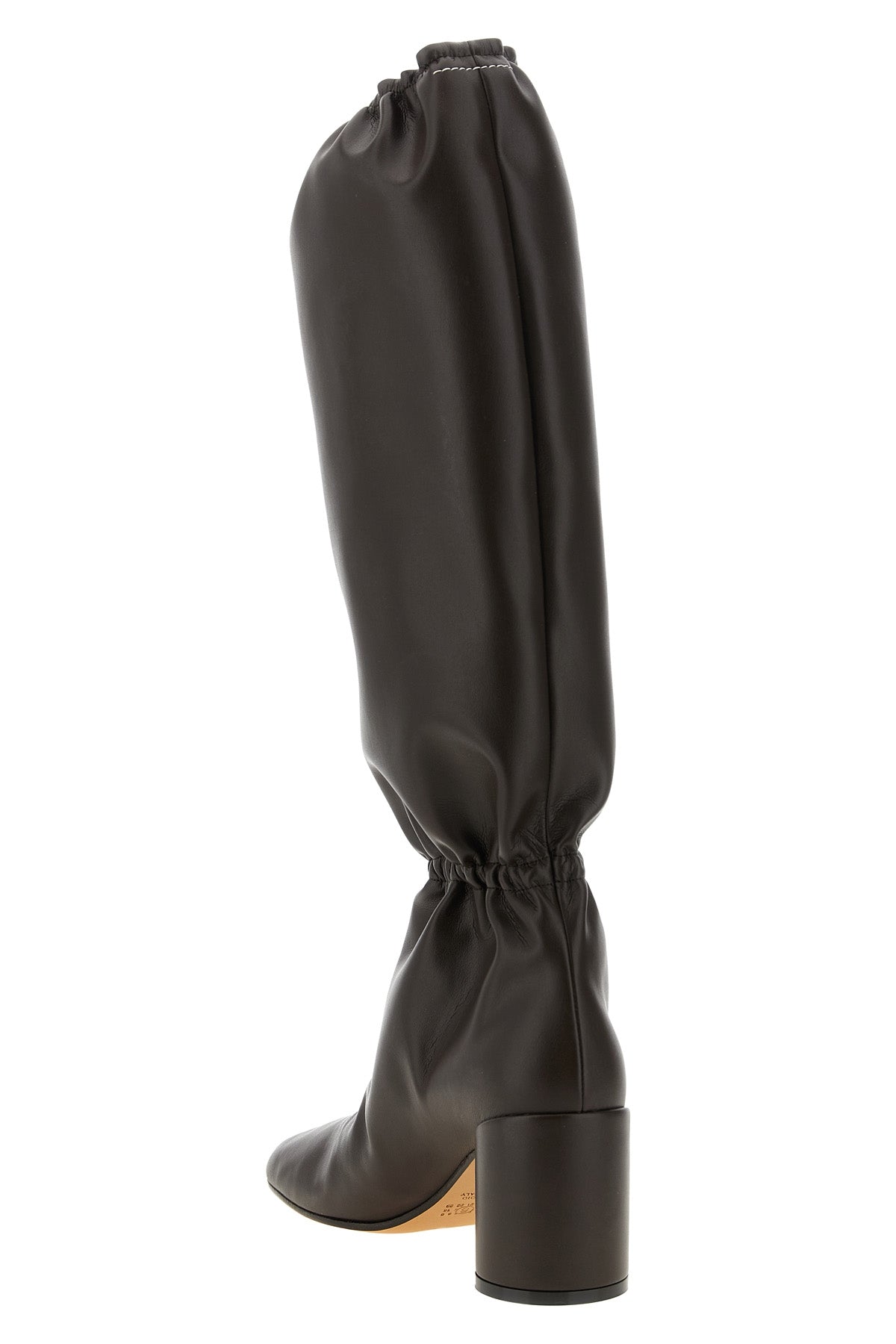 maison margiela mm6 anatomic high boots redefine the volumes of contemporary f