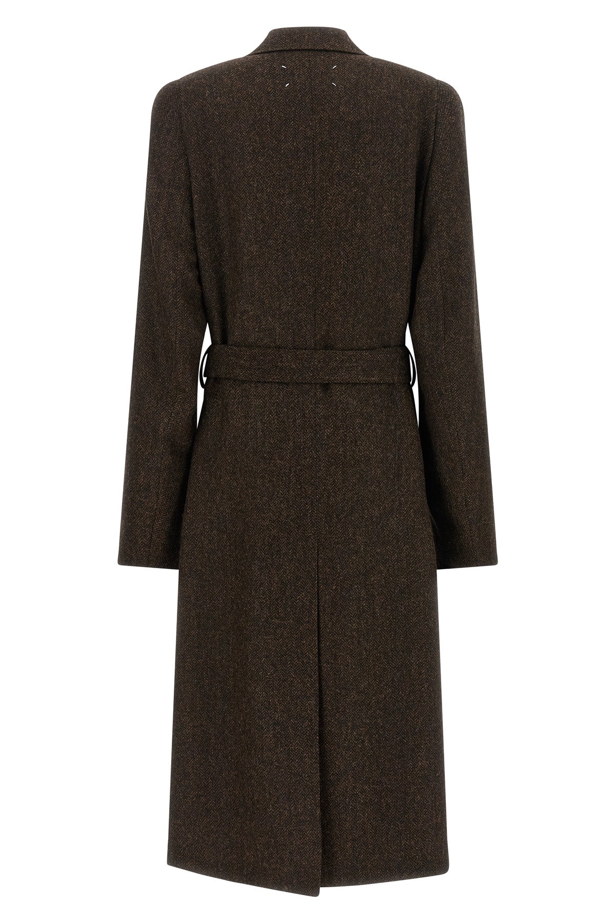 maison margiela pure wool coat