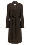 maison margiela pure wool coat