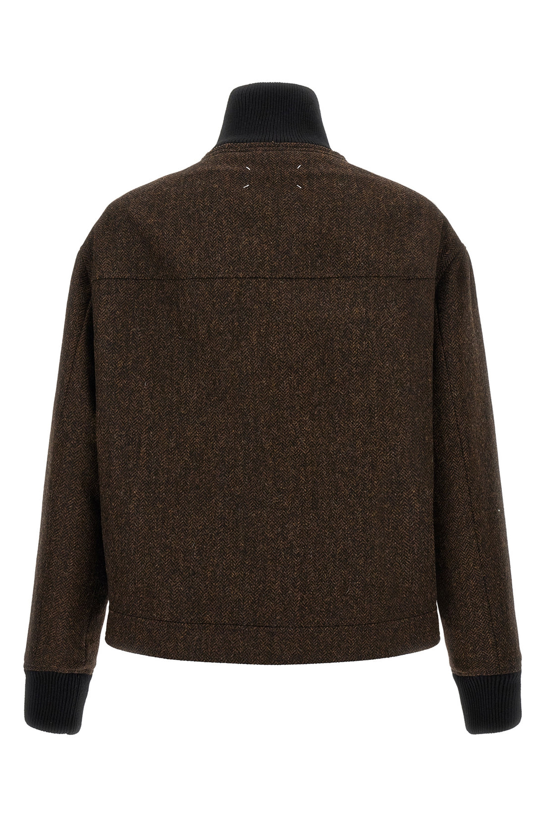 MAISON MARGIELA 48 the maison margiela bomber jacket explores the technique of assemblage by combin
