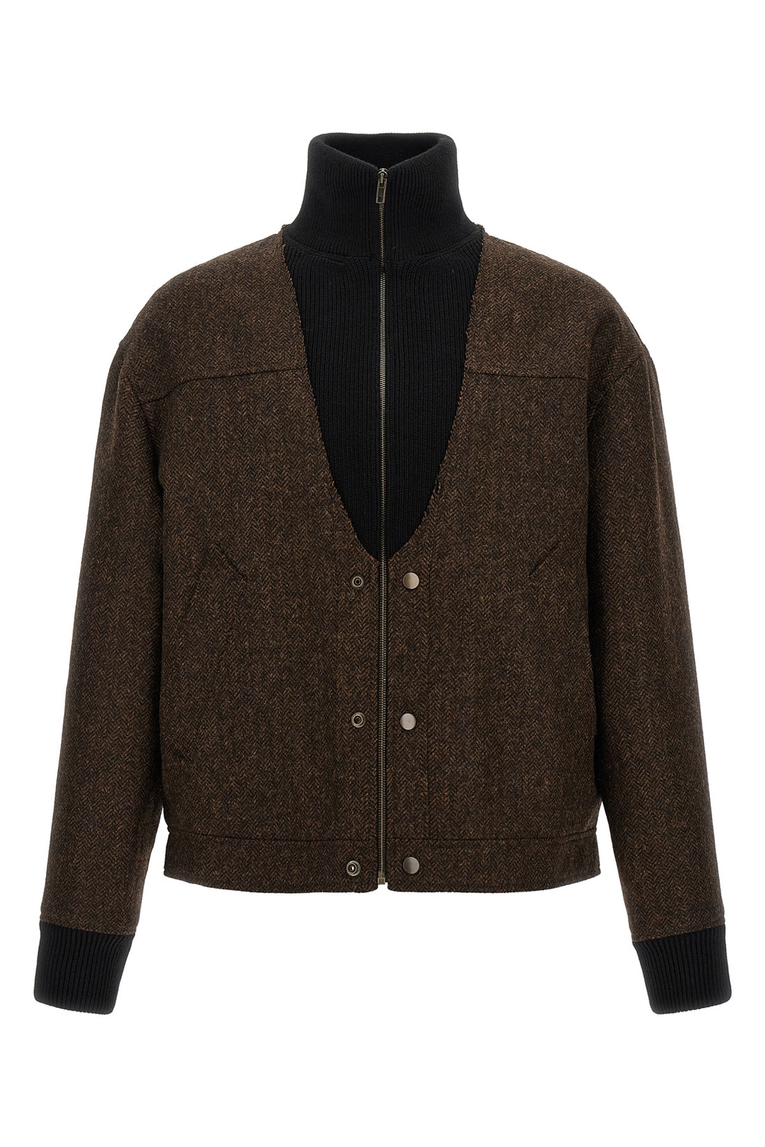 MAISON MARGIELA 48 the maison margiela bomber jacket explores the technique of assemblage by combin