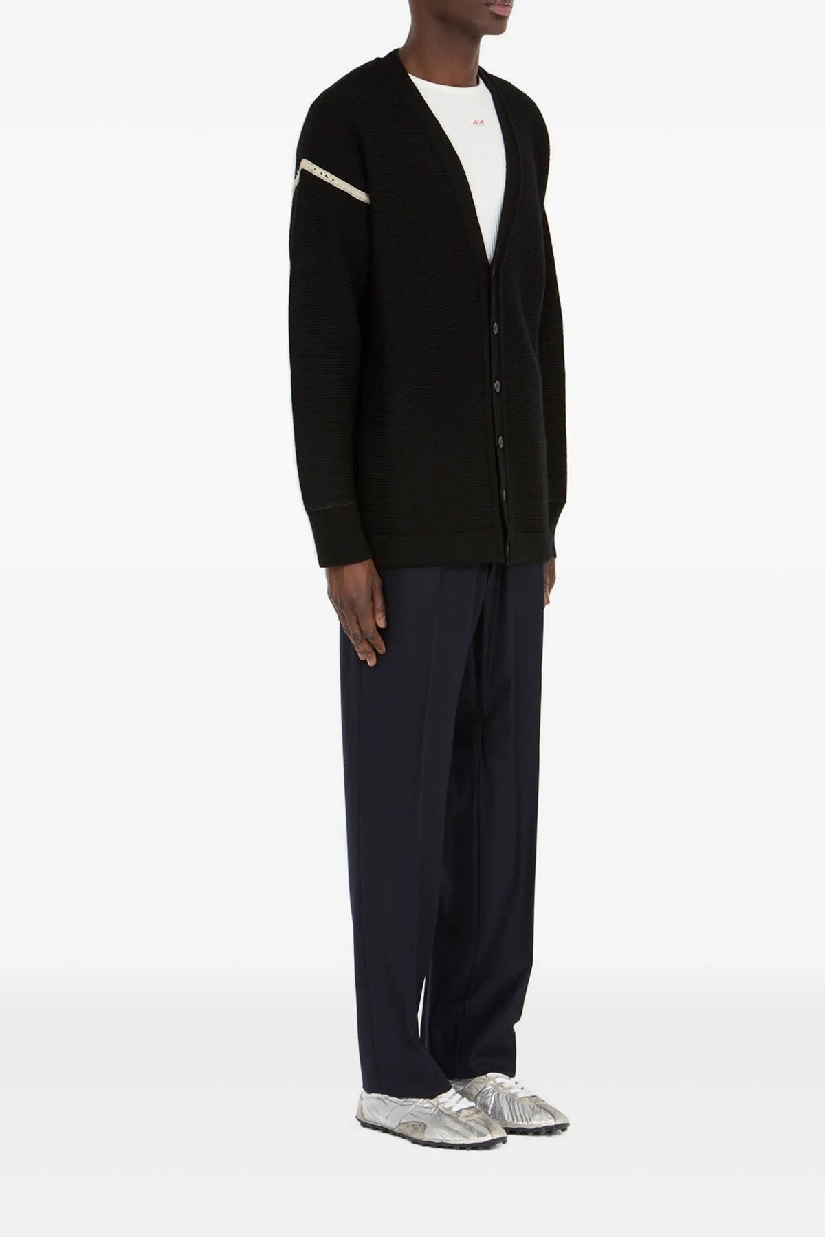virgin wool cardigan
