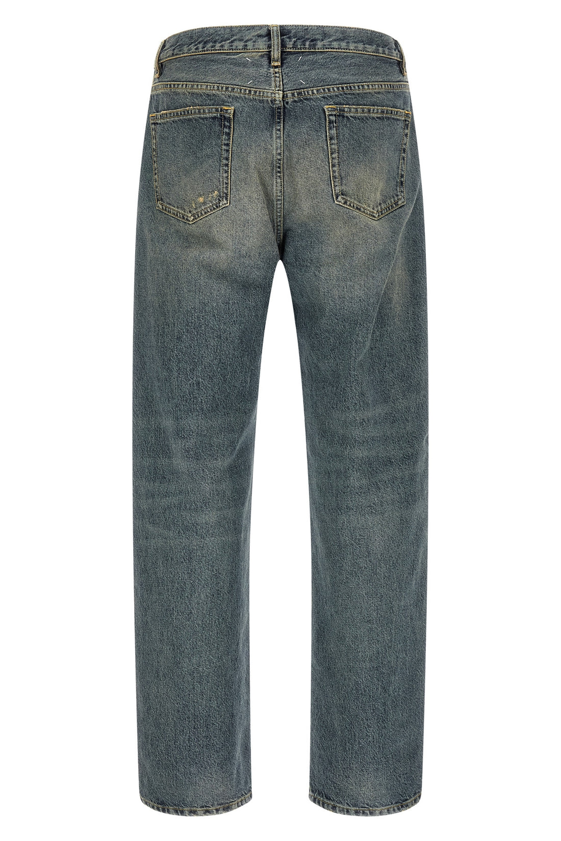 MAISON MARGIELA 48 maison margiela distressed denim trousers jeans