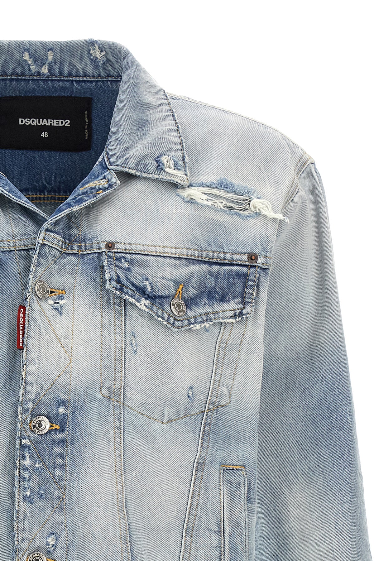 the denim jacket dsquared2