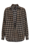 magliano x dsquared2 capsule shirt in all-over check patterned cotton