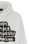 magliano x dsquared2 capsule hoodie in fleece cotton