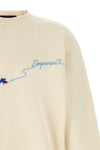 the dsquared2 snowy dream crew neck sweater