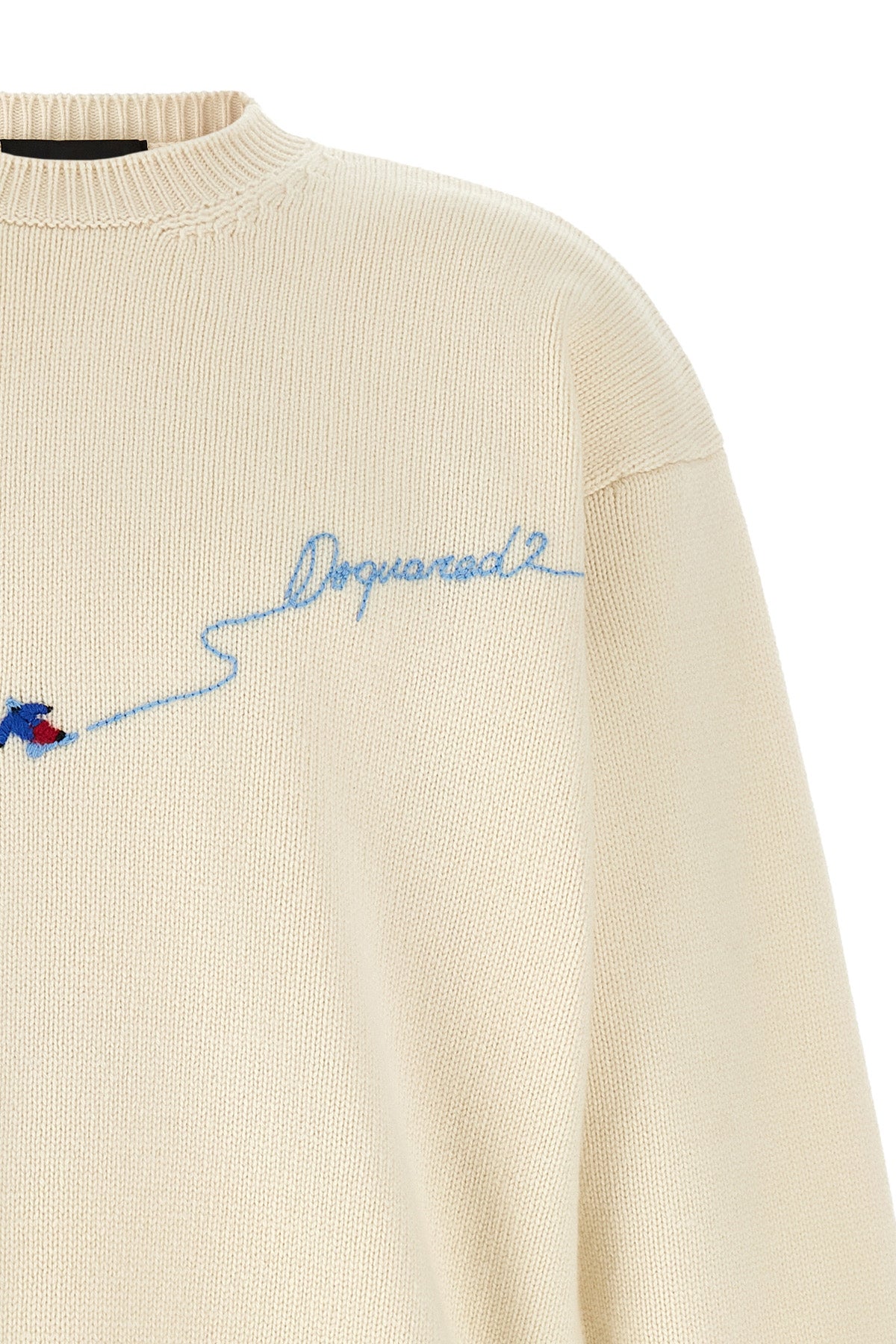 the dsquared2 snowy dream crew neck sweater