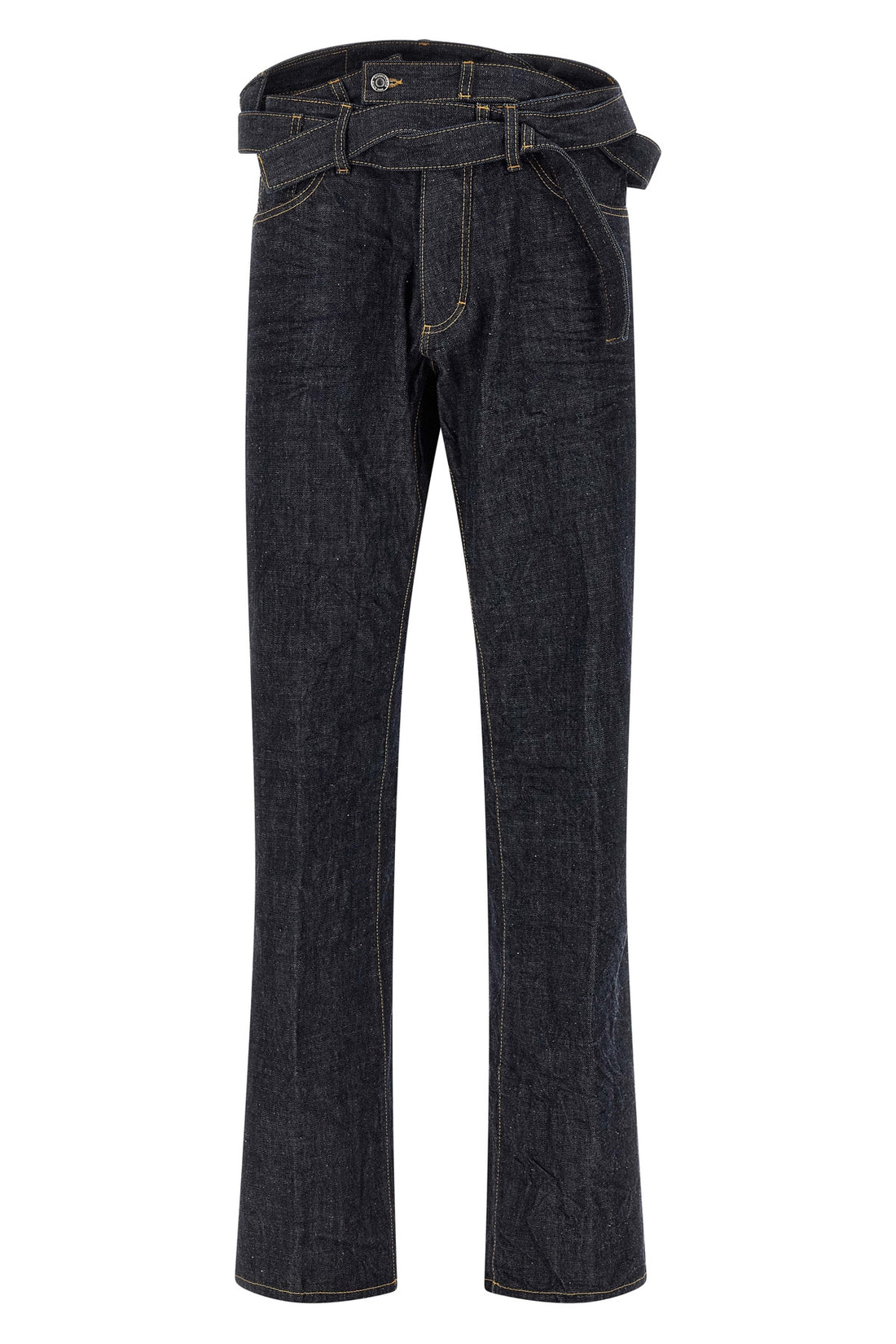 DSQUARED2 50 magliano x dsquared2 capsule butch jeans in garment-dyed cotton denim