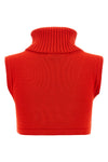 the dsquared2 après ski turtleneck vest redefines winter knitwear through bold
