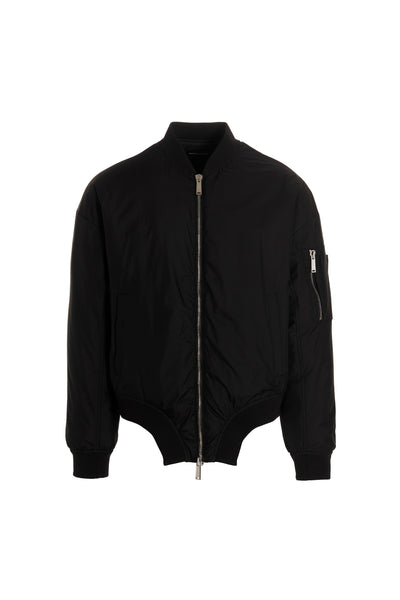 d2 on the wave padded nylon bomber jacket