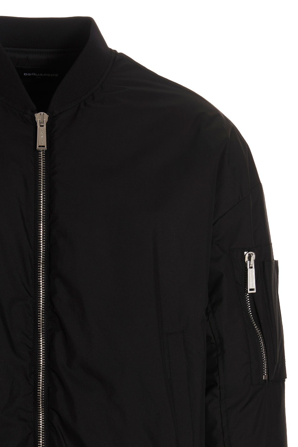 d2 on the wave padded nylon bomber jacket