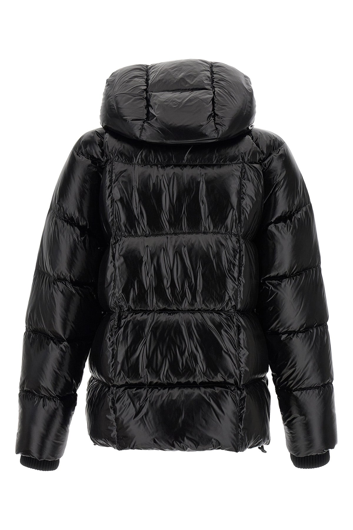 padded 3d down jacket hooded down jacket