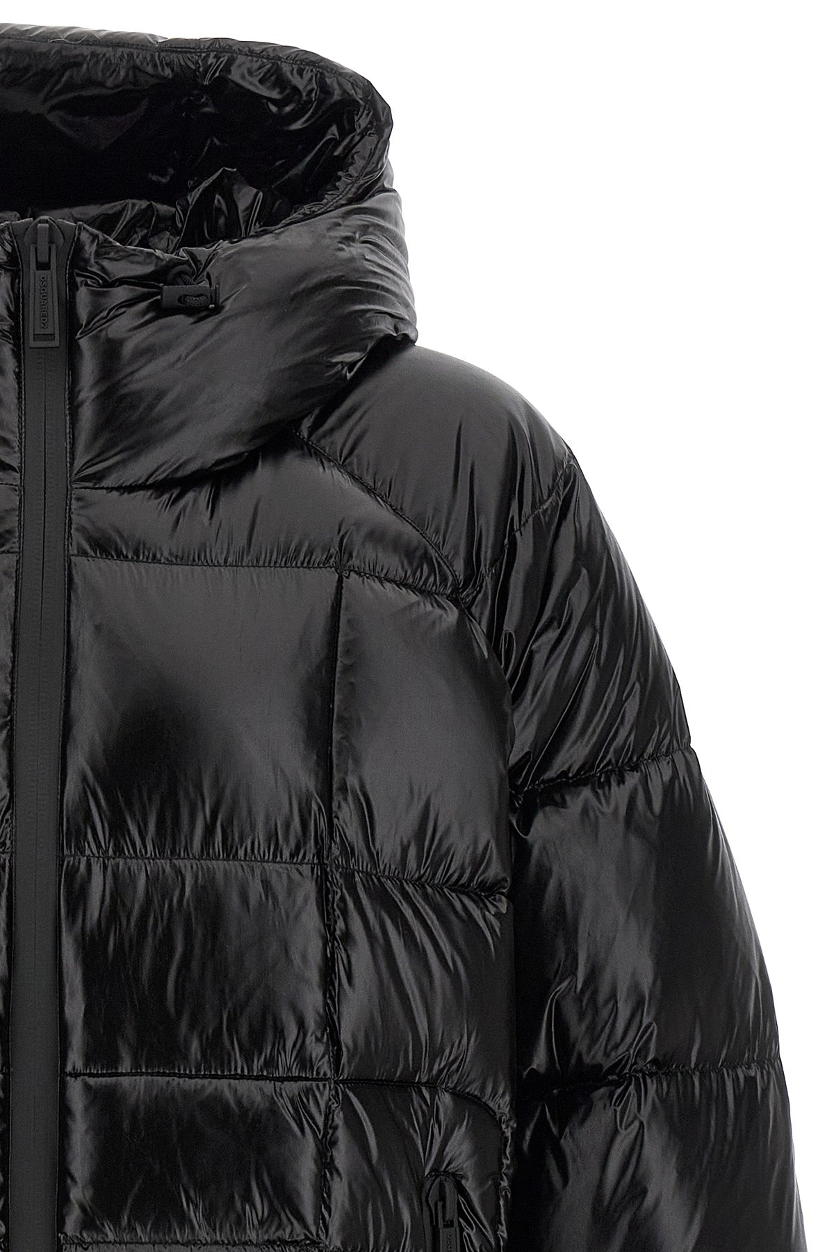 padded 3d down jacket hooded down jacket