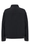 jacket in semi-gloss fabric