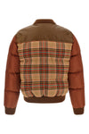 the padded hybrid bomber jacket by dsquared2