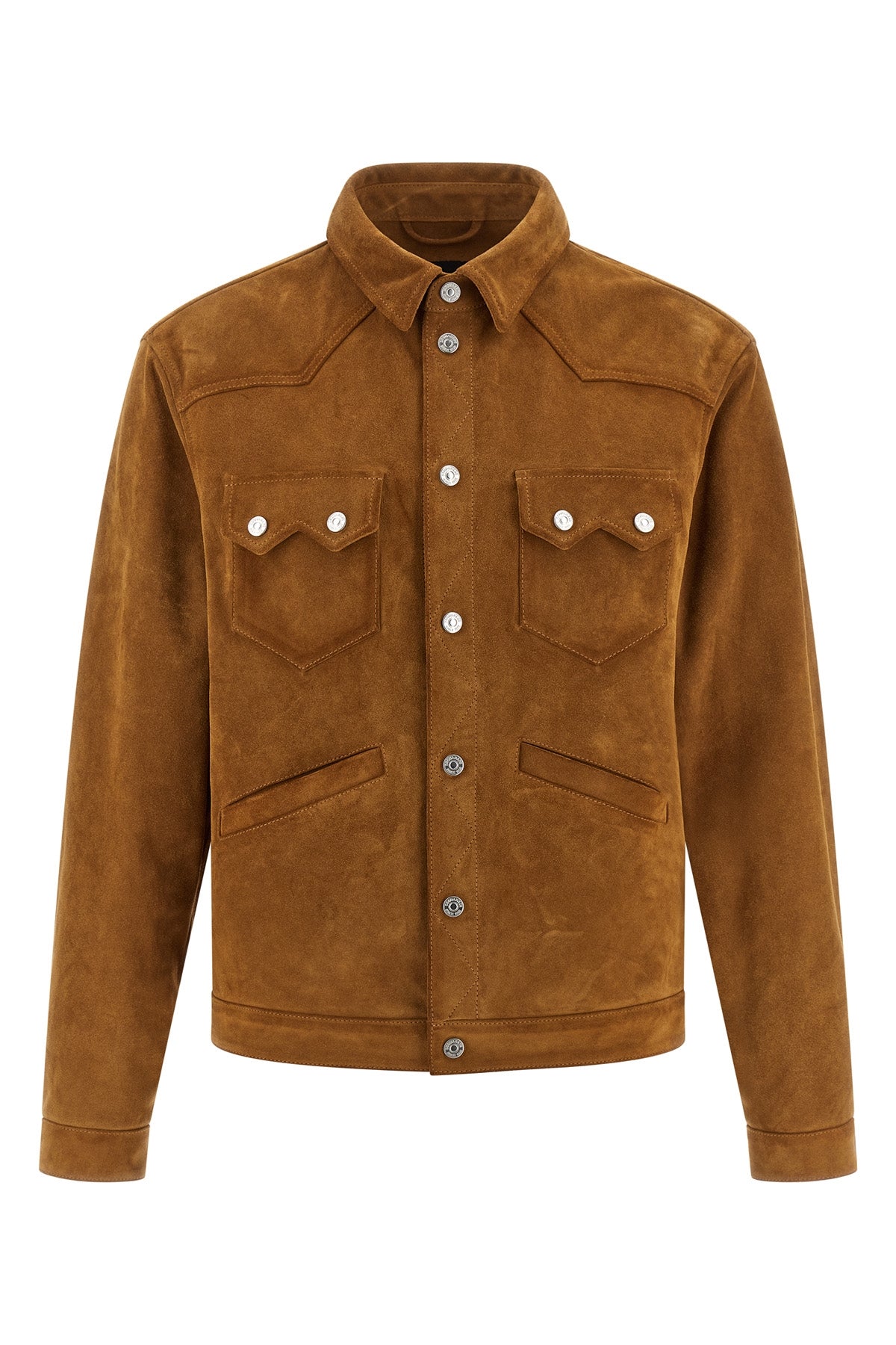 suede boxy shirt suede jacket