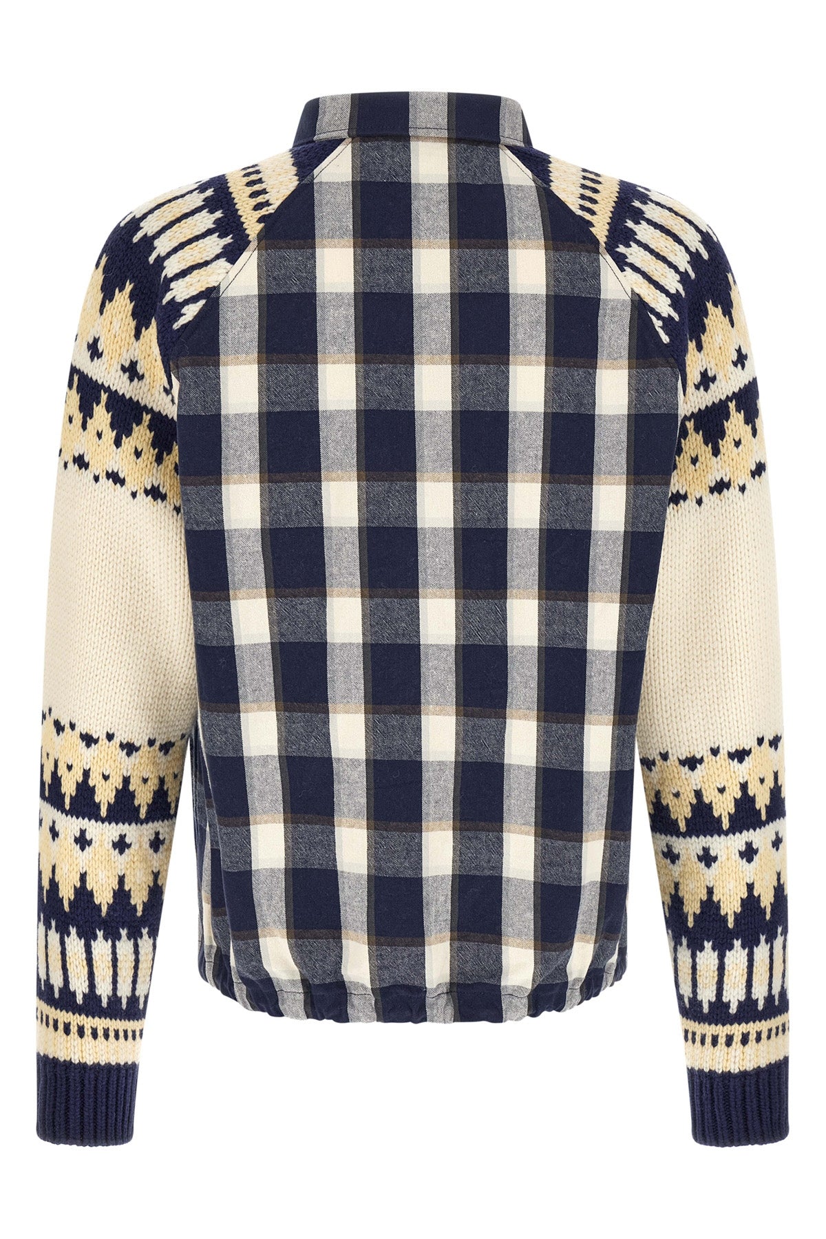 the classic check drawstring dsquared2 shirt features an innovative hybrid con