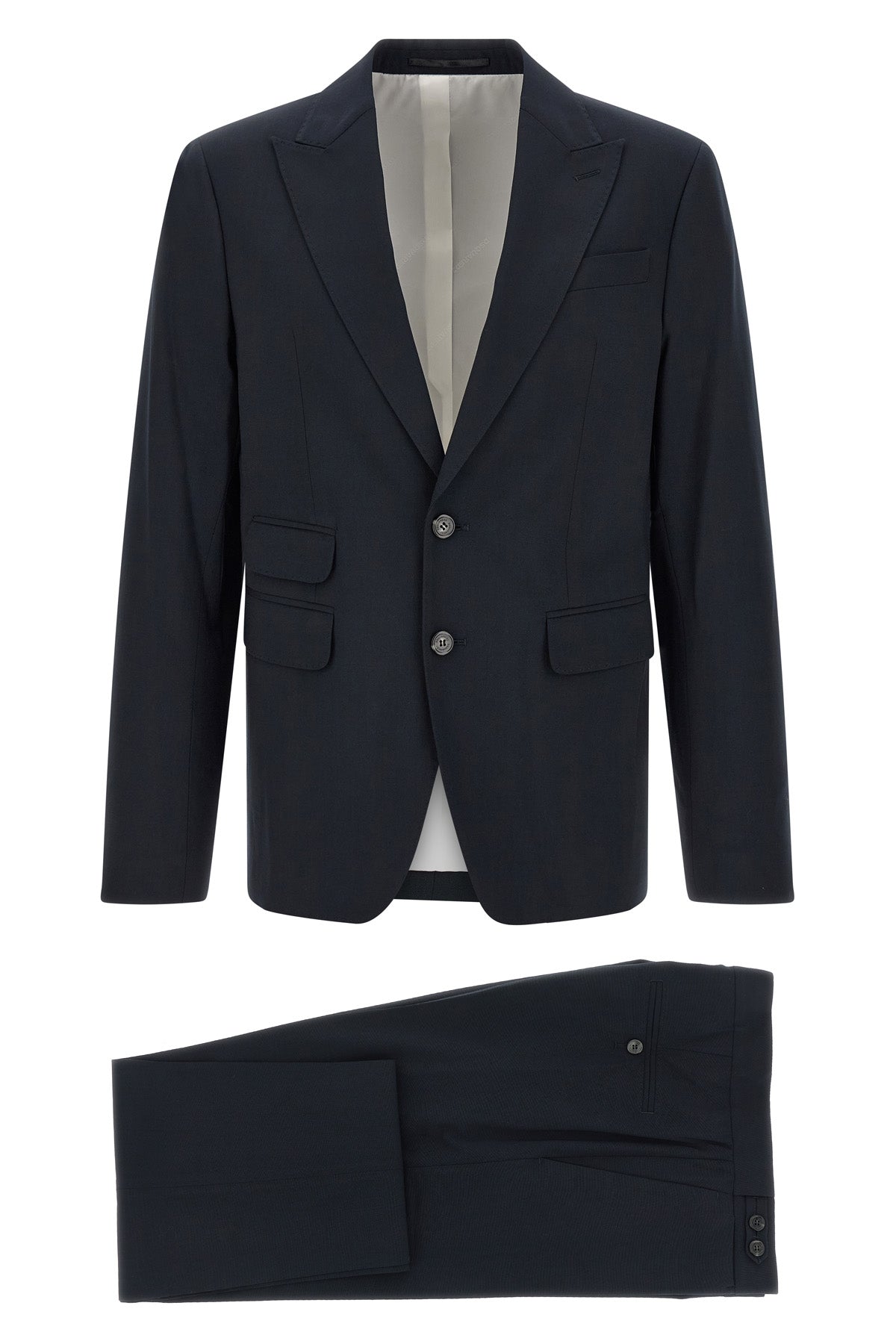 the dsquared2 tailored2 london suit in navy blue