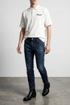 smooth cotton jersey polo shirt