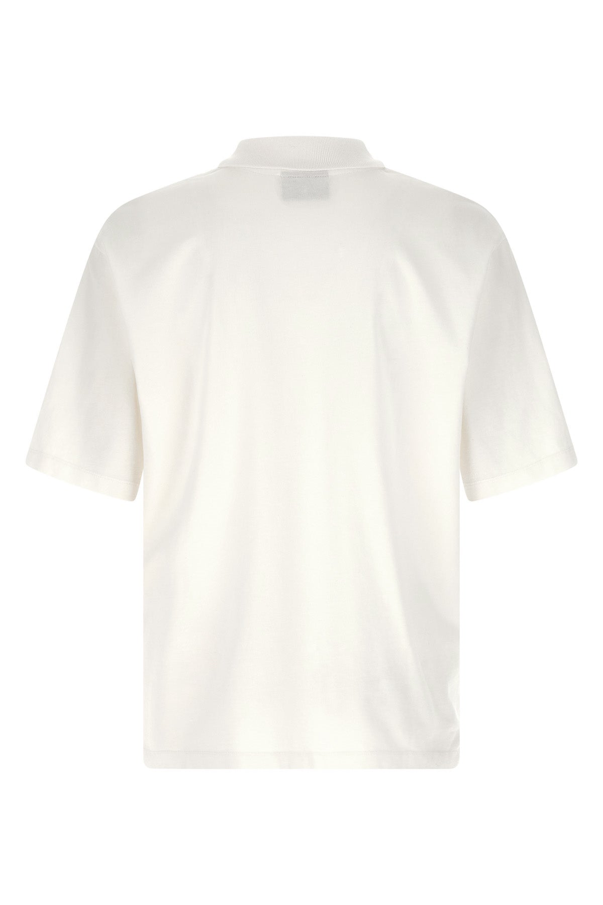 smooth cotton jersey polo shirt