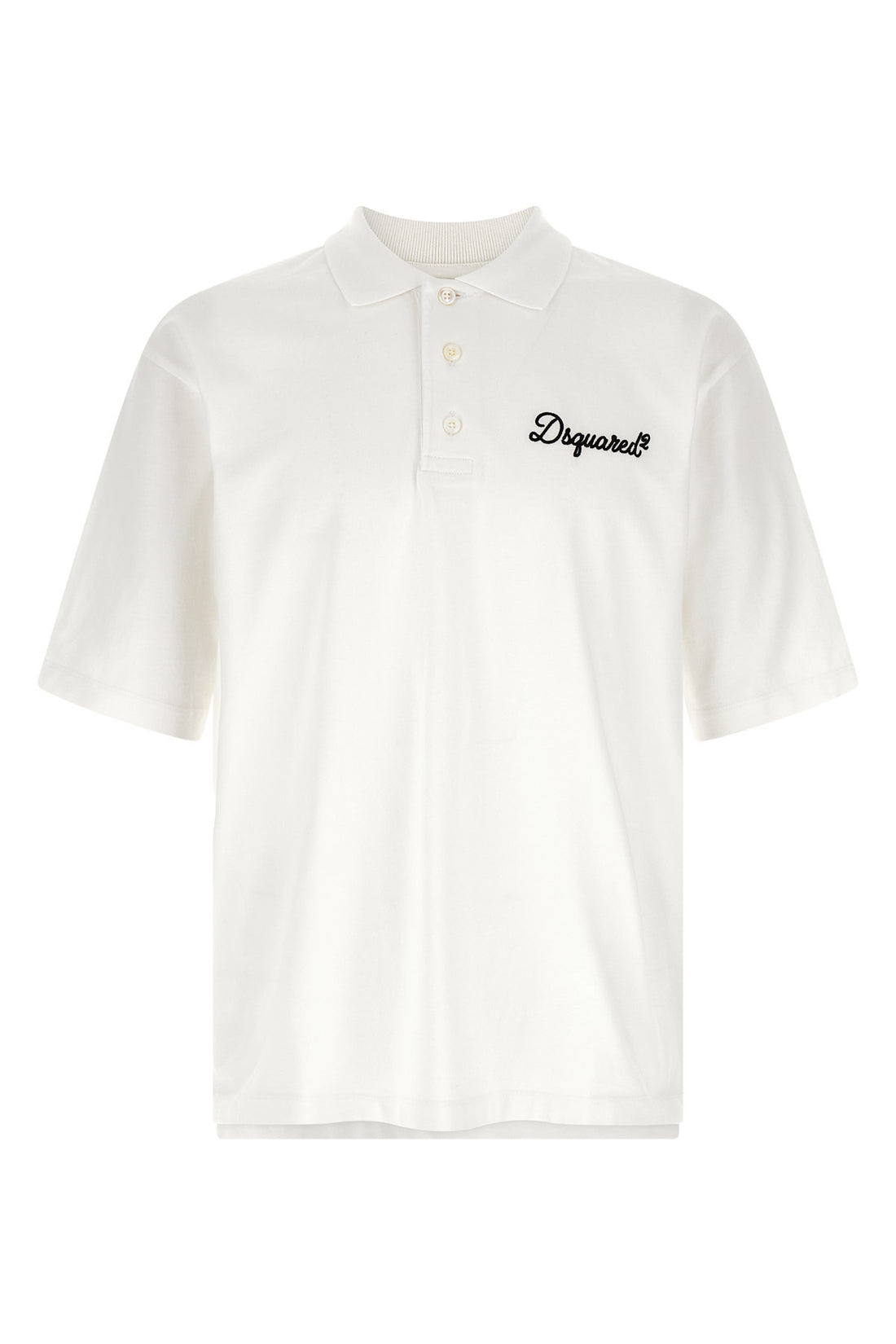 DSQUARED2 L smooth cotton jersey polo shirt