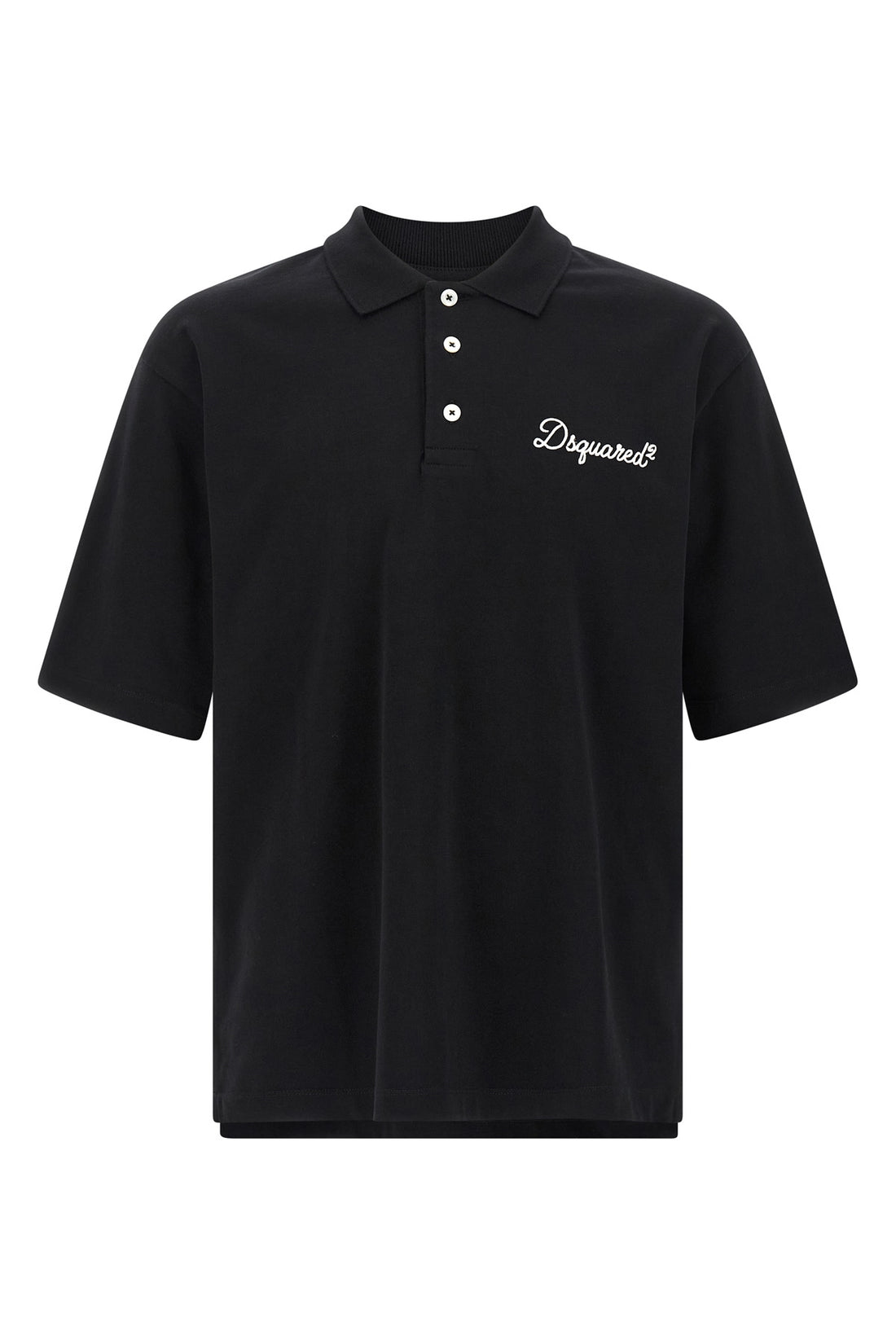DSQUARED2 L smooth cotton jersey polo shirt