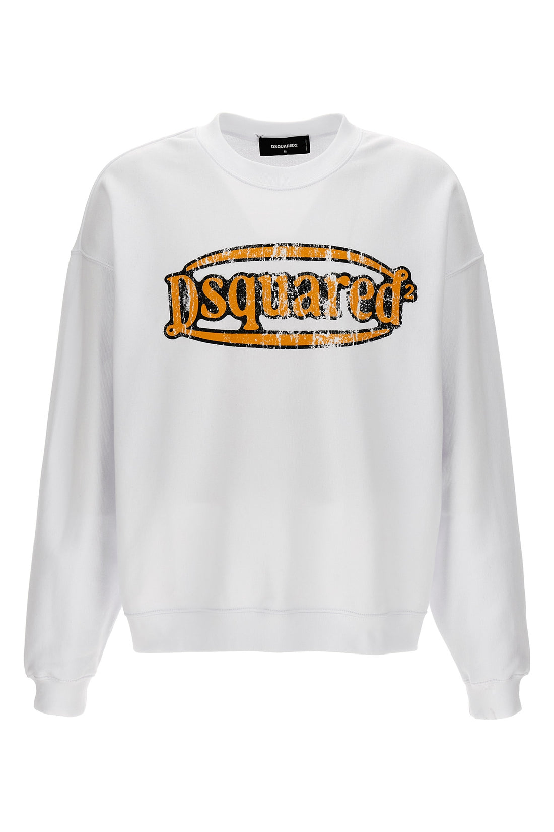 DSQUARED2 L fleece cotton sweatshirt