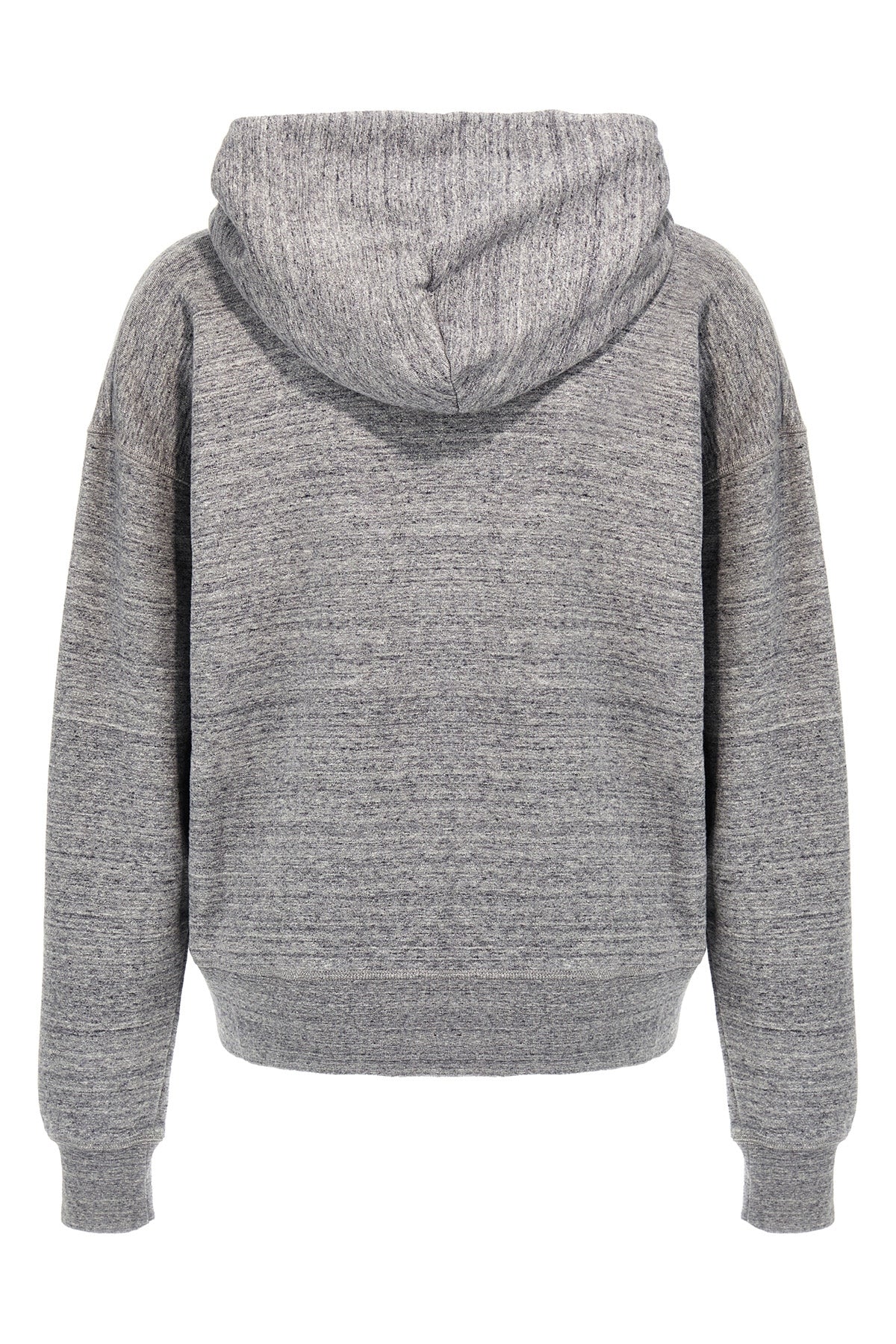nyc fit hoodie in melange brushed cotton