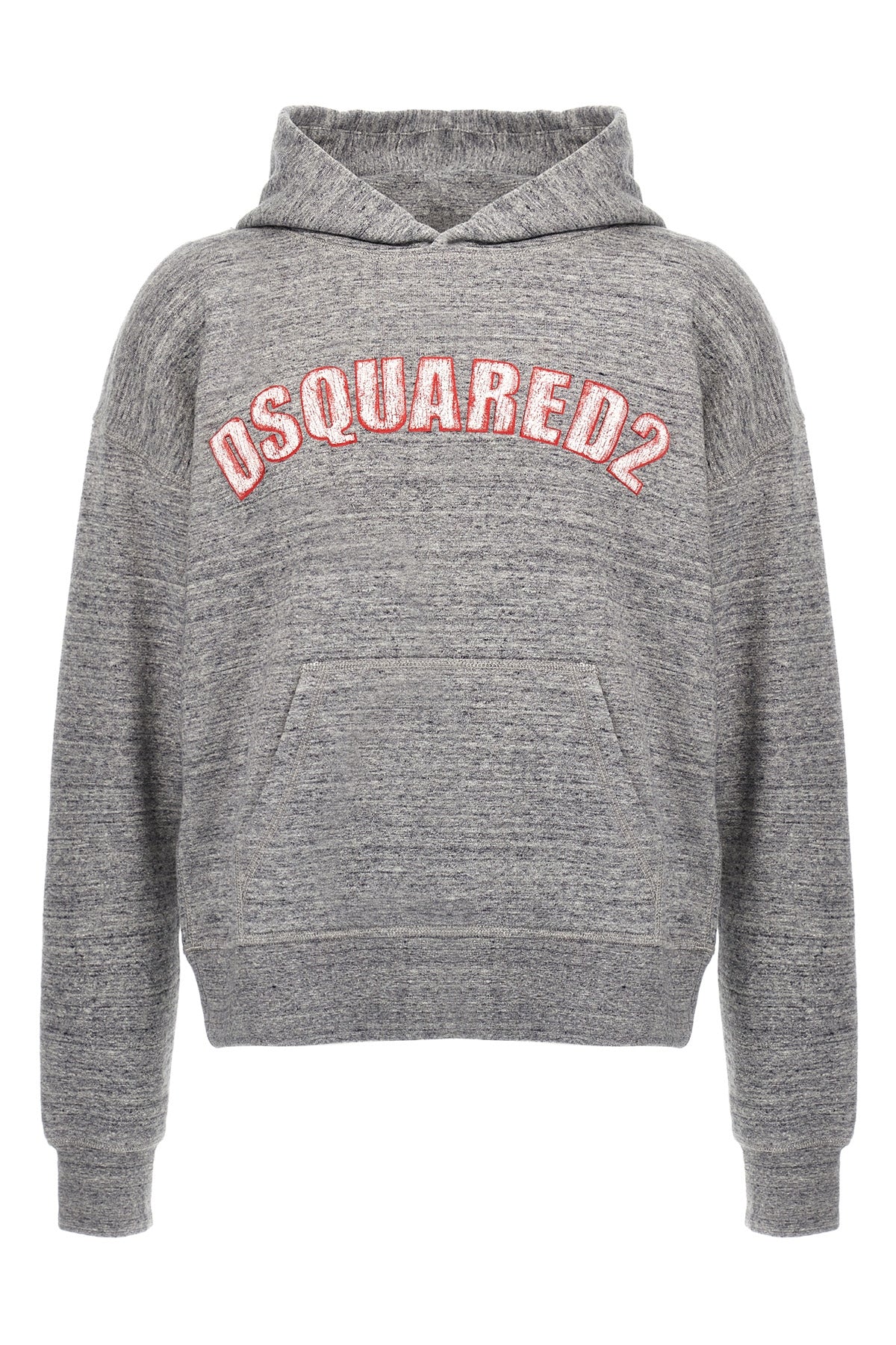 nyc fit hoodie in melange brushed cotton