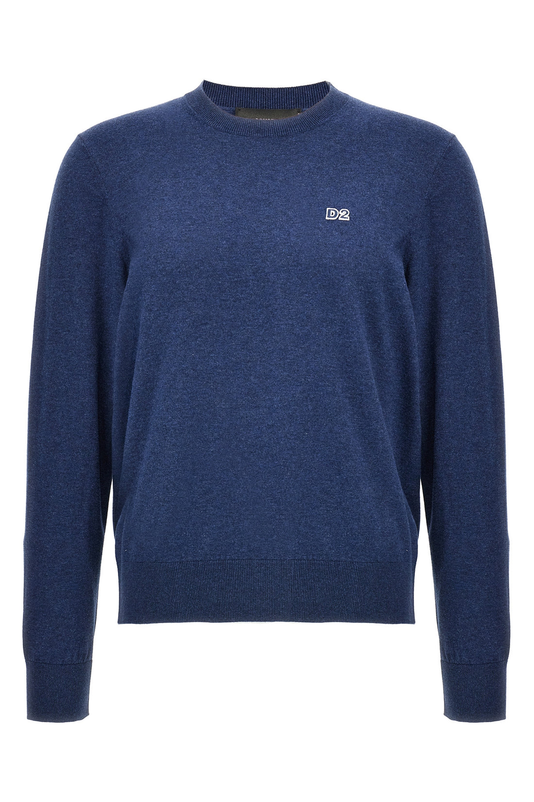 DSQUARED2 L melange cotton crewneck sweater