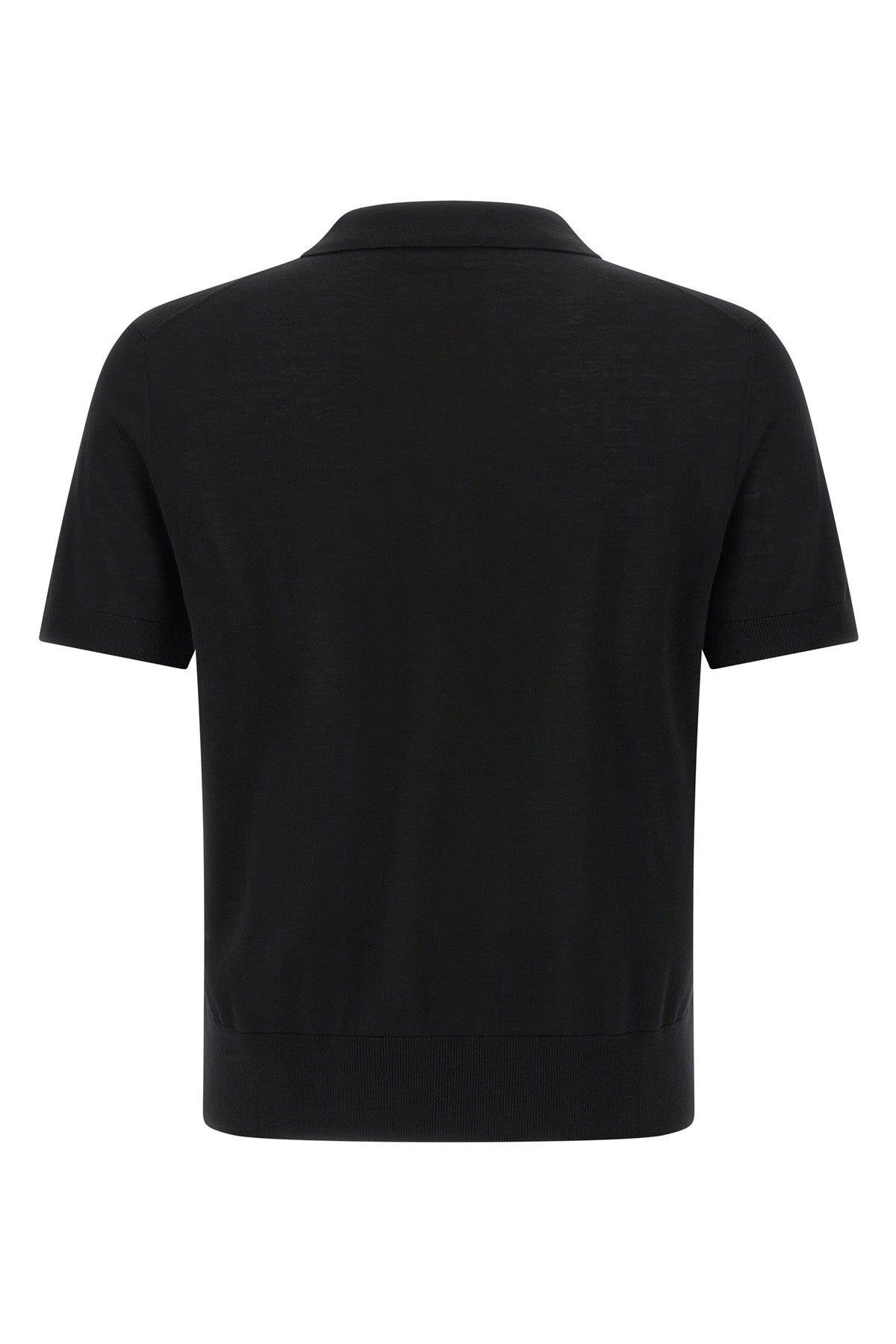 light wool polo shirt