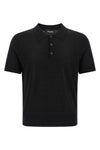 light wool polo shirt