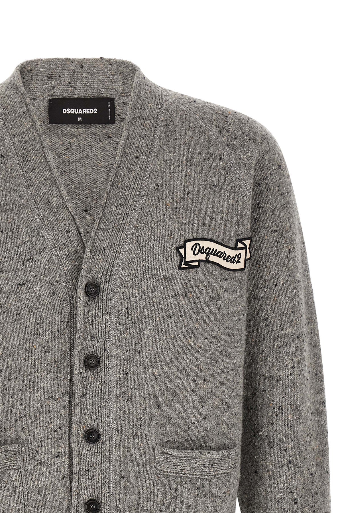 the dsquared2 basic dsquared2 wool blend cardigan