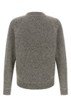 knop yarn knit wool sweater