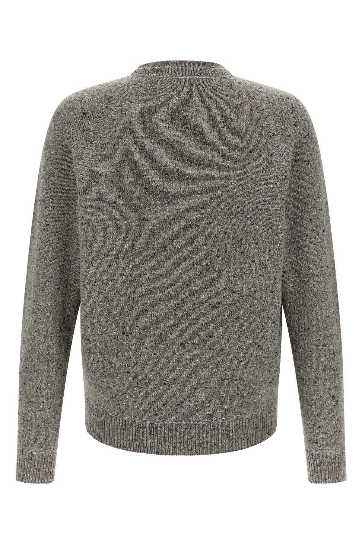 knop yarn knit wool sweater