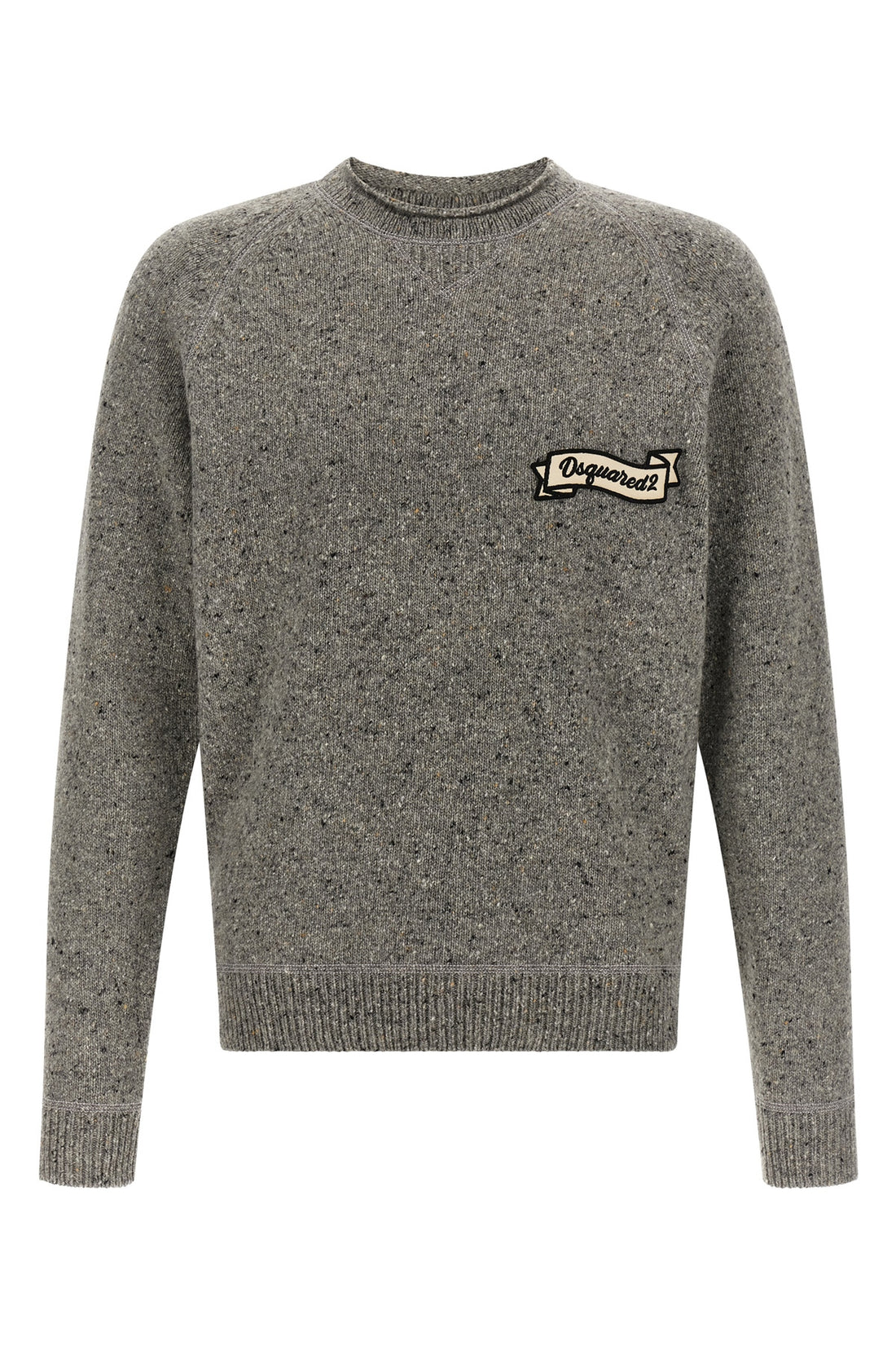 DSQUARED2 L knop yarn knit wool sweater