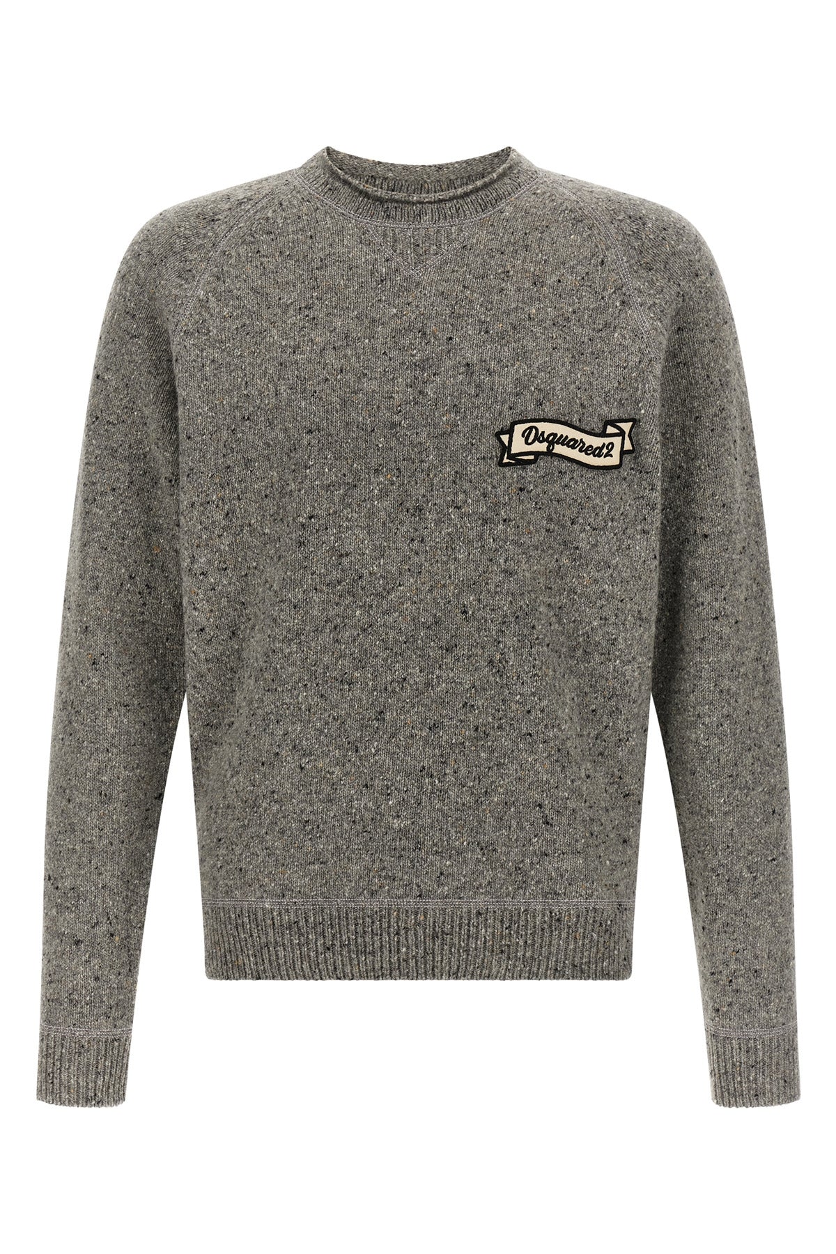 knop yarn knit wool sweater