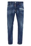 skater stretch cotton denim jeans