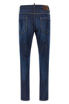cool guy used-effect stonewashed cotton denim jeans