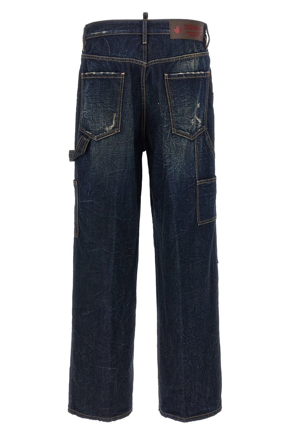 loose carpenter cotton denim jeans