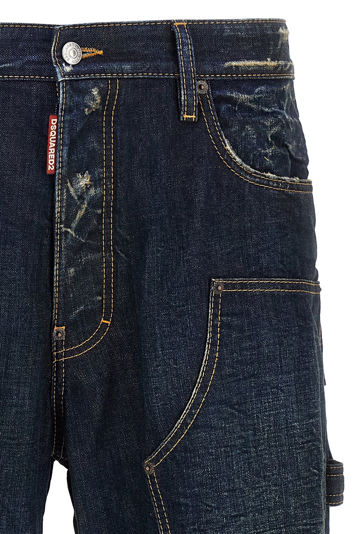 loose carpenter cotton denim jeans