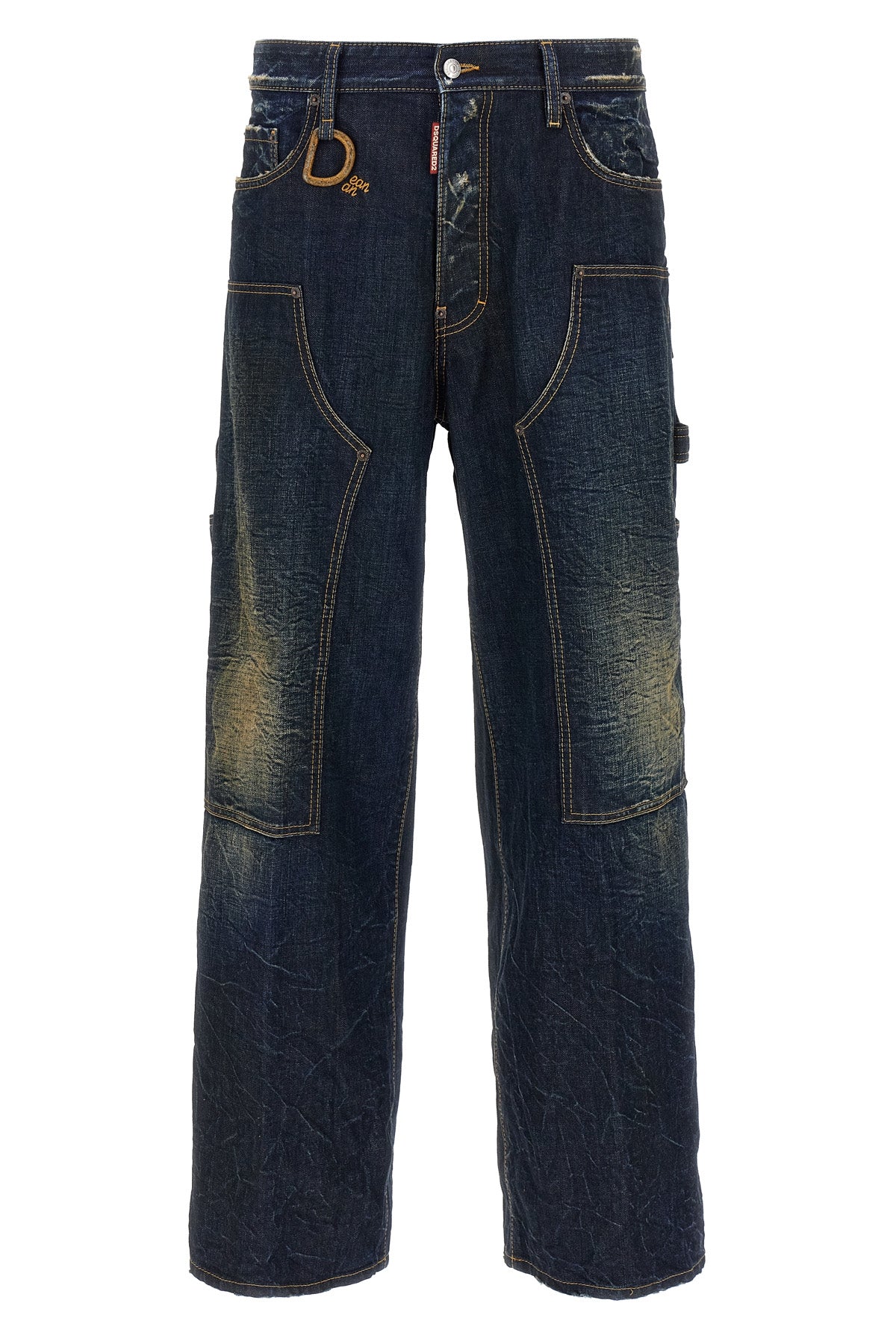 loose carpenter cotton denim jeans