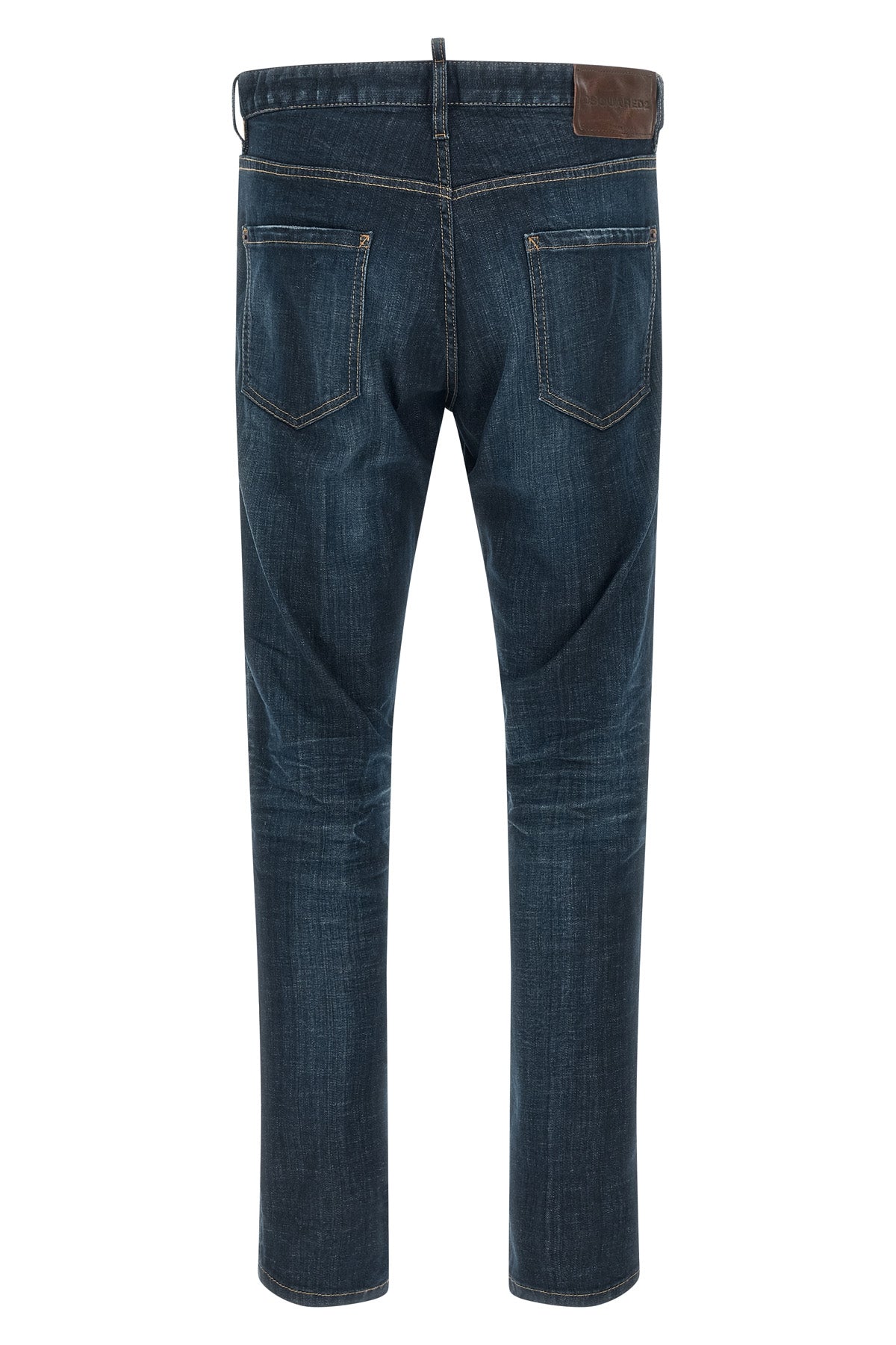 teddy stonewashed cotton denim jeans