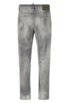 642 used-effect stonewashed stretch cotton denim jeans