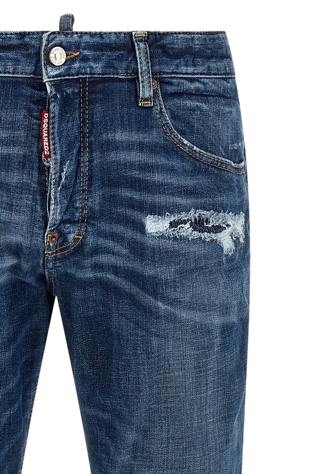 skater cotton denim jeans