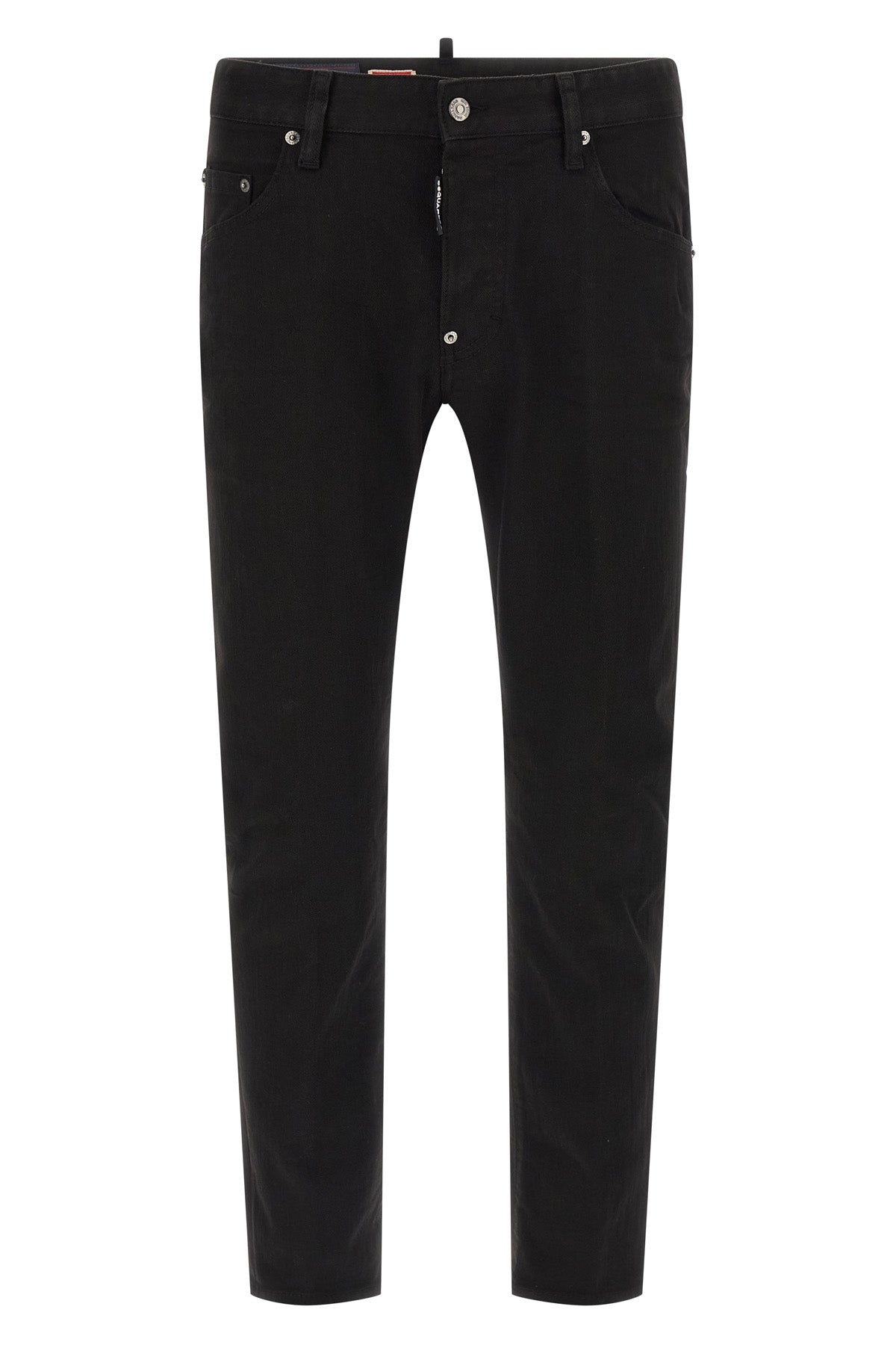 skater jeans in garment-dyed cotton denim
