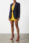 kathy double-breasted cotton gabardine blazer