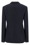 kathy double-breasted cotton gabardine blazer