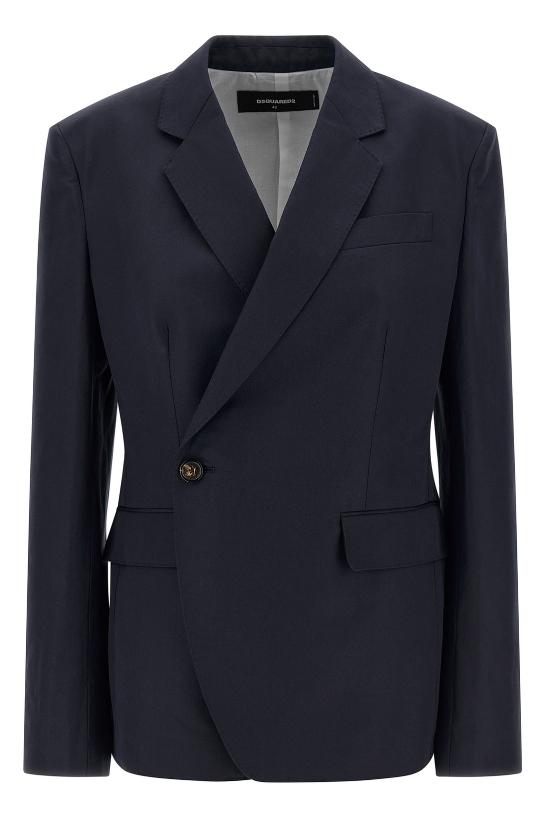 DSQUARED2 38 kathy double-breasted cotton gabardine blazer